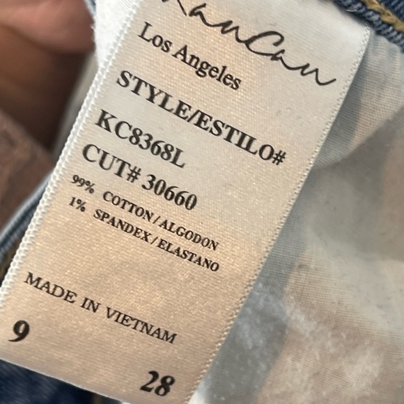 KanCan bleach splatter boyfriend jeans sz 28 - Picture 4 of 7